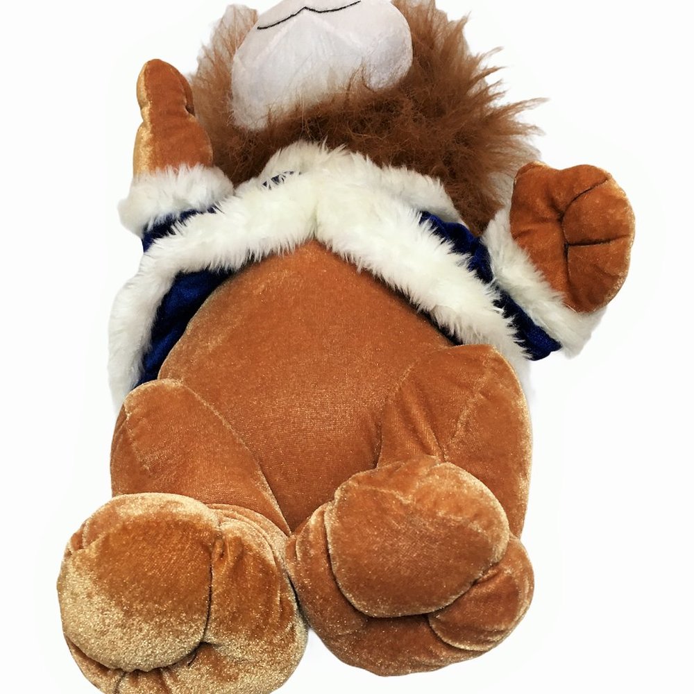 Rare Plush LION King Crown Six Flags 21in. - Picture 7 of 9